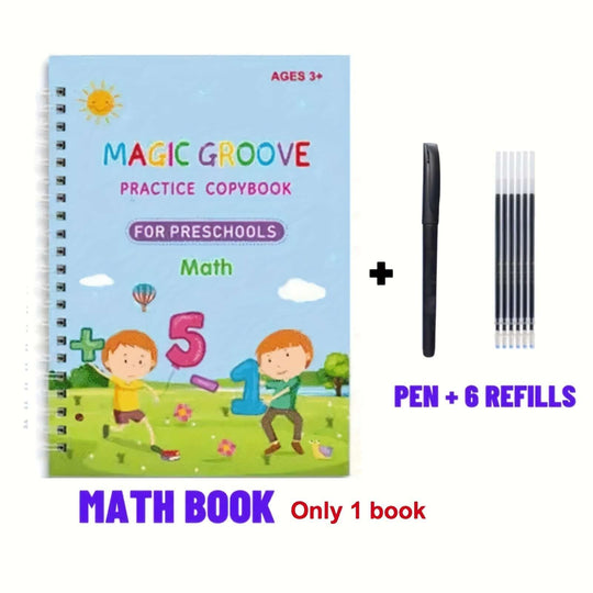 Magic Groove Book as a learning tool for motor skills development