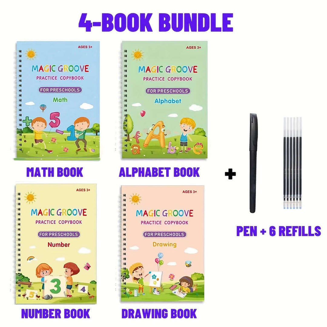 Magic Groove Book as a learning tool for motor skills development