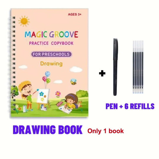 Magic Groove Book as a learning tool for motor skills development