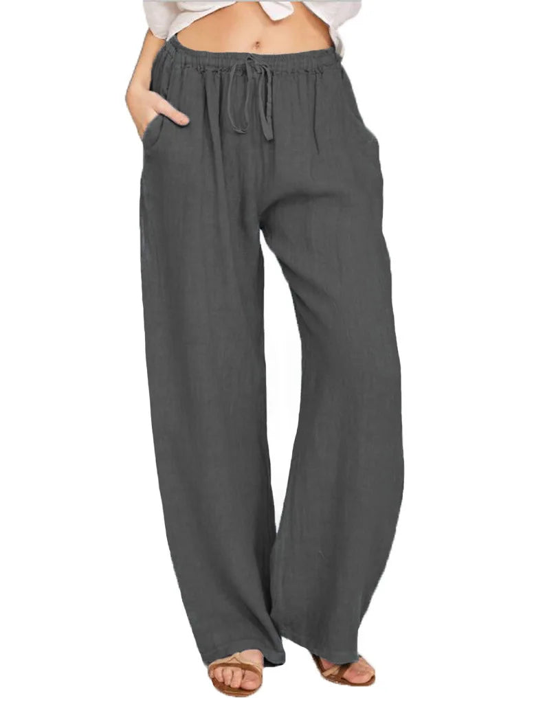 Women's Loose Cotton Linen Pants