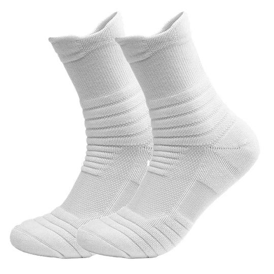 3 Pairs Breathable Mesh Athletic Socks - Cushioned, Moisture-Wicking, Durable for Sports