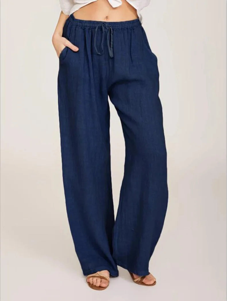 Women's Loose Cotton Linen Pants