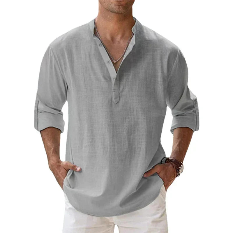 Cotton Linen Casual Shirt