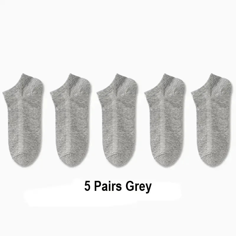 Unisex Ankle Socks – Breathable, Sweat-Absorbing, Anti-Odor