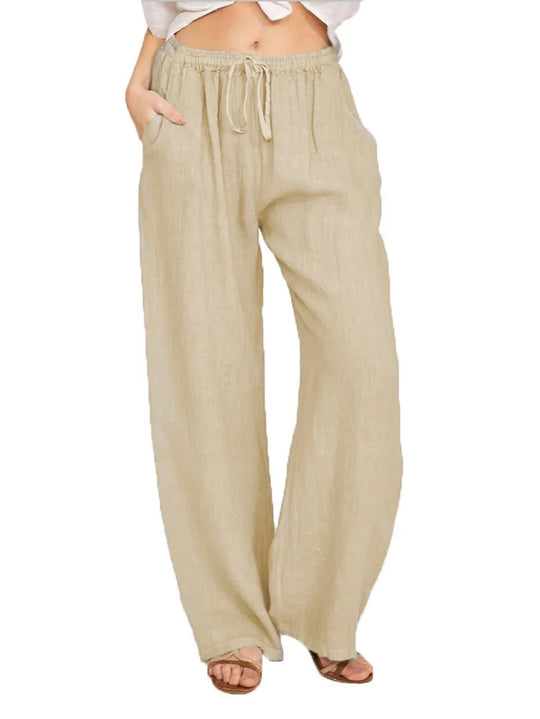 Women's Loose Cotton Linen Pants