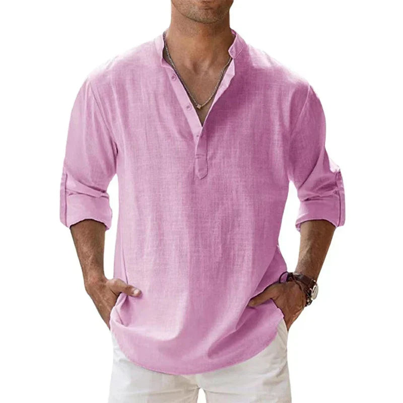 Cotton Linen Casual Shirt