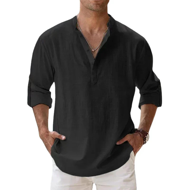 Cotton Linen Casual Shirt