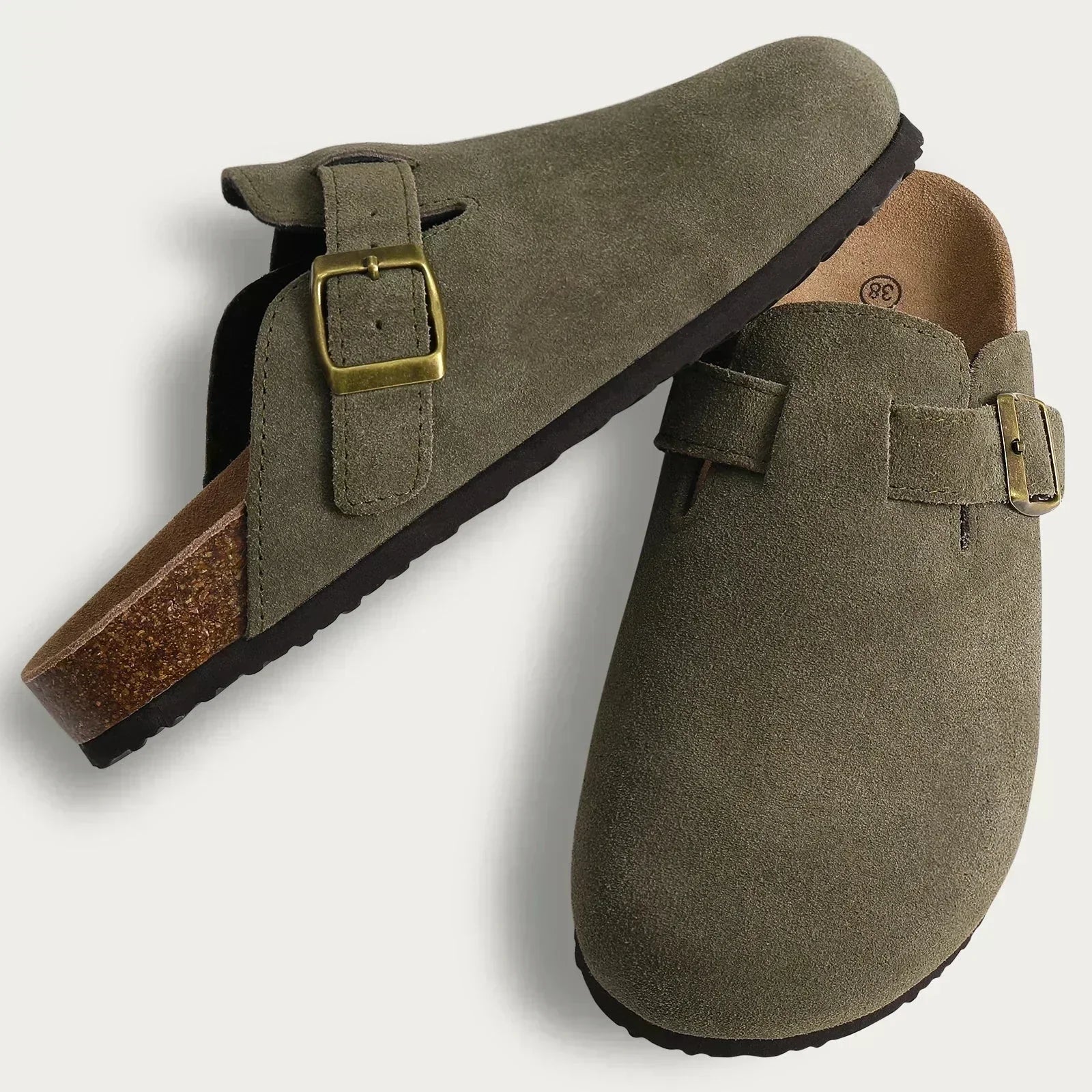 Comwarm Women's Suede Mules
