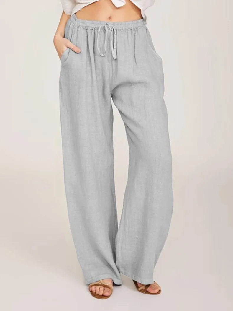 Women's Loose Cotton Linen Pants