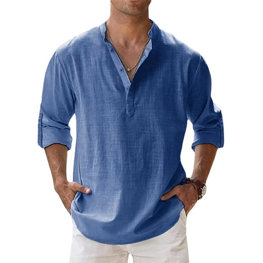 Cotton Linen Casual Shirt