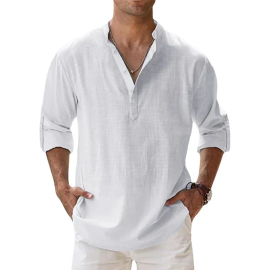 Cotton Linen Casual Shirt