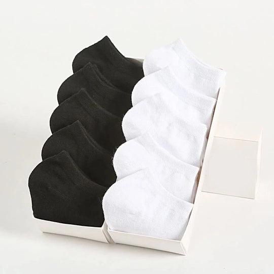 Unisex Ankle Socks – Breathable, Sweat-Absorbing, Anti-Odor