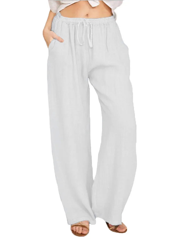 Women's Loose Cotton Linen Pants