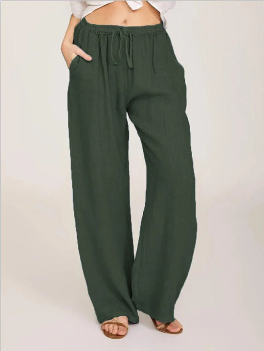 Women's Loose Cotton Linen Pants