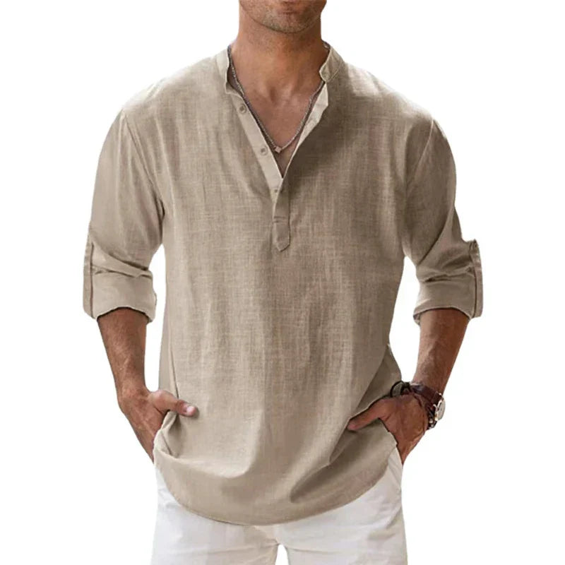 Cotton Linen Casual Shirt