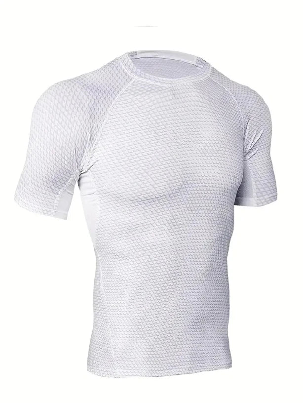 2pcs Men's Quick-Dry Compression Tees