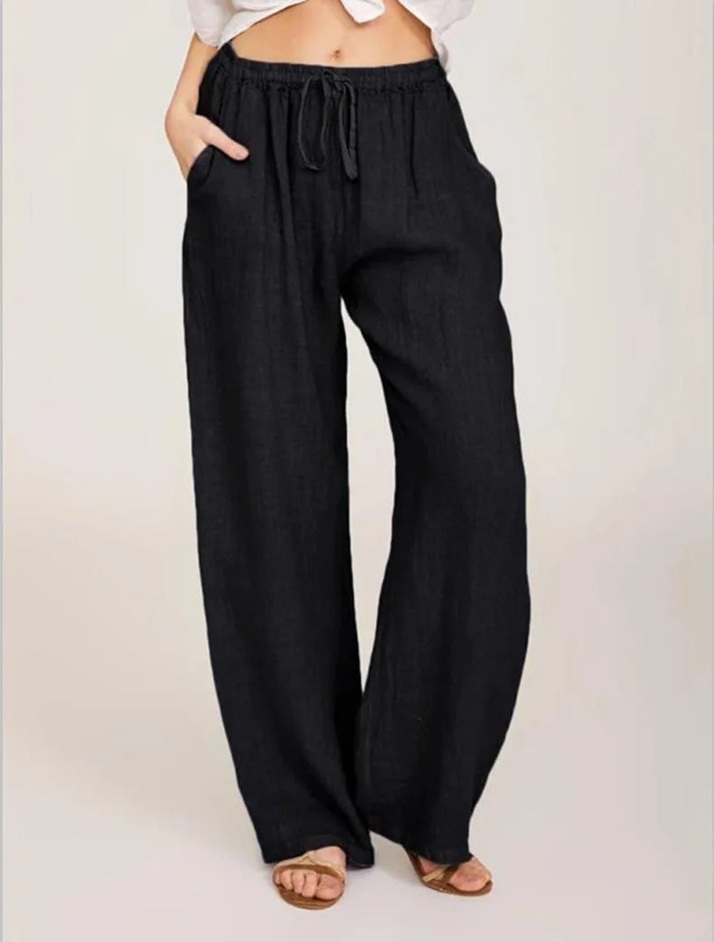 Women's Loose Cotton Linen Pants