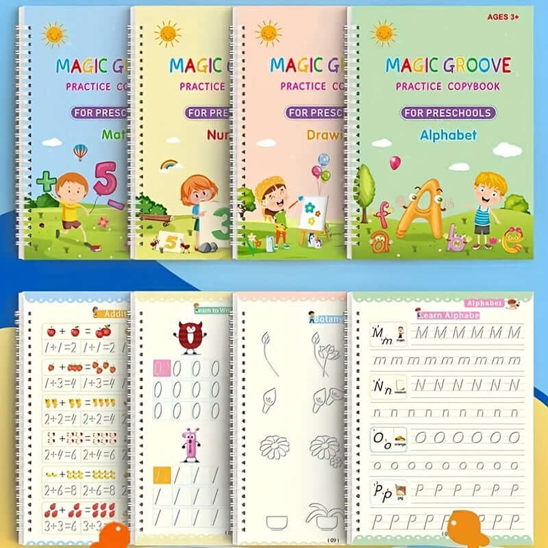 Magic Groove Book as a learning tool for motor skills development